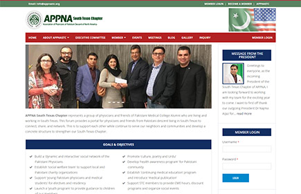 Website appna website project by WevTEC