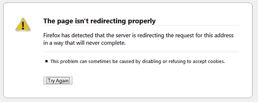Too Many Redirects Issue in WordPress