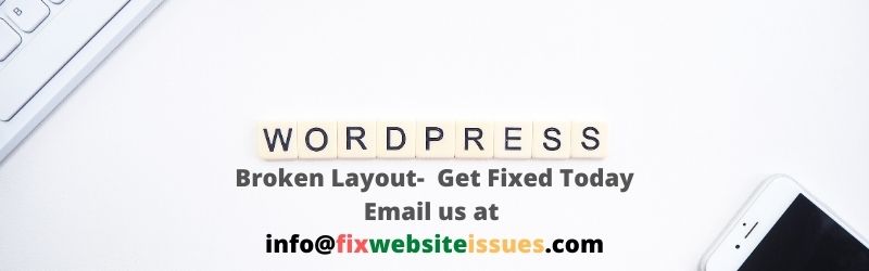 website https error fixing service