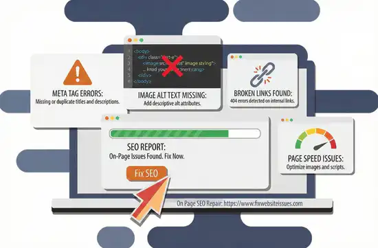 Optimizing websites for better visibility and performance.