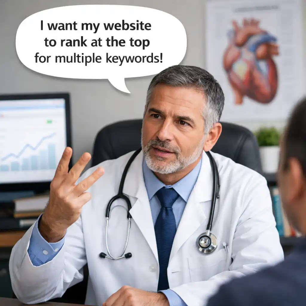 Website SEO services improving search visibility
